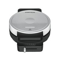 ROMMELSBACHER WA 850 - 1 waffle - Cerchio - Cuore (forma) - Nero - Argento - 17,5 cm - Plastica - 85