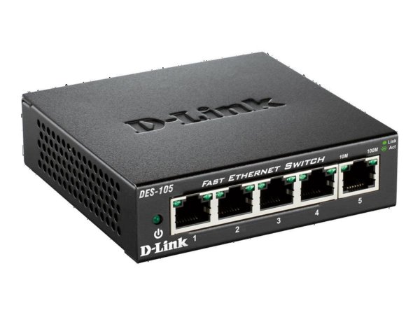 D-Link DES-105 - Non gestito - L2 - Full duplex