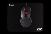 A4tech X-7120 - Ambidestro - USB tipo A - 2000 DPI - 3 ms - Nero