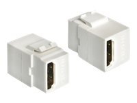 Delock Keystone HDMI Buchse> - Adattatore - Digitale/display/video