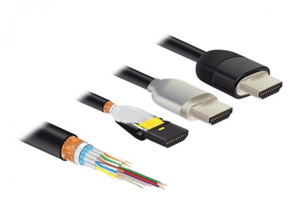 Delock Premium HDMI Kabel 4K 60 Hz - Cavo - Digitale/display/video