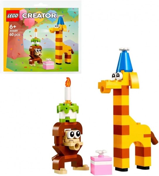 LEGO 30689 Creator Geburtstagspartytiere Polybag