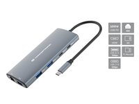 Conceptronic DONN06G 10-in-1 Usb 3.2 Gen 1 Docking Station HDM
