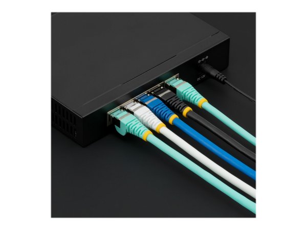 StarTech.com LSZH CAT6a Ethernet Cable - Blue - Cavo - Rete