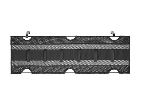 InLine Rete di contenimento con linguette in hook-and-loop - nero