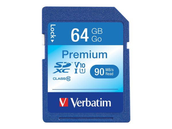 Verbatim VB-SDXC10-64G - 64 GB - SDXC - Classe 10 - 10 MB/s - 10 MB/s