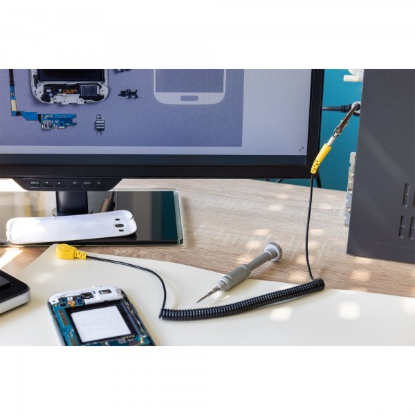 InLine Tappeto da lavoro antistatico - 90x60 cm - protezione ESD - PVC