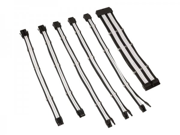 Pro Gamersware COREADEPT-EK-BWH - 0,35 m - Maschio - Femmina - Dritto - Dritto - Nero - Bianco