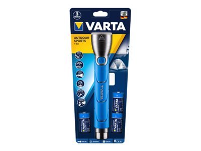 Varta 18629101421 - Torcia a mano - Nero - Blu - Alluminio - IPX4 - LED - 1 lampada(e)