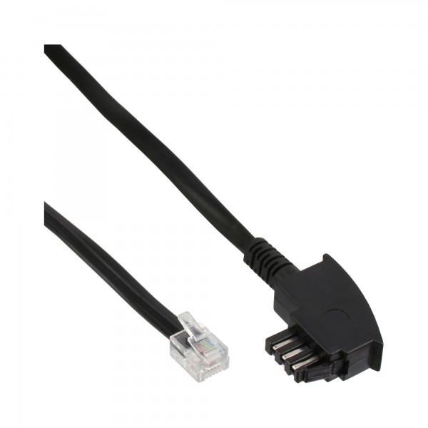 InLine Cavo adattatore TAE-N,TAE-N a RJ11 (6P4C) - 20m