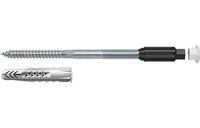 fischer 544675 - Kit di viti e tasselli a muro - Calcestruzzo aerato autoclavato - Mattone - Cemento