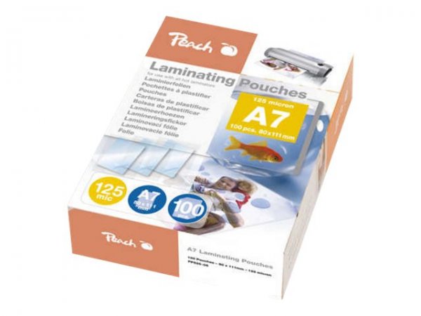 Peach PP525-05 - Trasparente - Lucido - A7 - 0,125 mm - 100 pezzo(i)