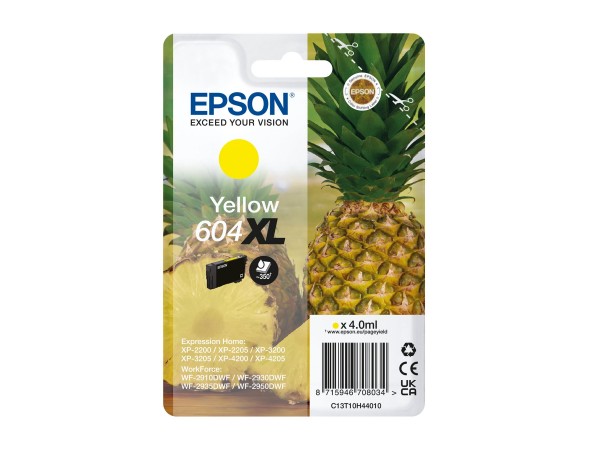 Epson Tintenpatrone 604 XL Gelb - Originale - Cartuccia di inchiostro