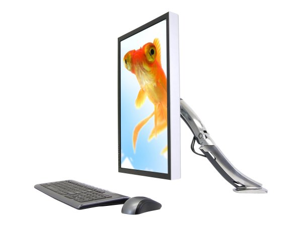 Ergotron MX Series Desk Mount LCD Arm - 13,6 kg - 76,2 cm (30") - 75 x 75 mm - 200 x 200 mm - Allumi