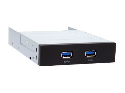 Chieftec MUB-3002 - 8,89 cm (3.5") - Pannello portante - 5 Gbit/s - Nero - Argento - Metallo - Plast