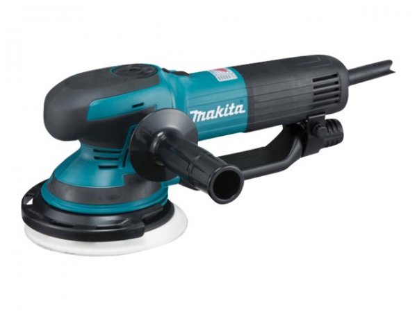 Makita BO6050J - Levigatrice orbitale - Nero - Blu - 140 Giri/min - 600 Giri/min - 1600 OPM - 6800 O