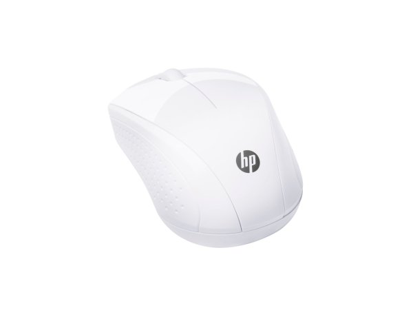 HP Wireless Mouse 220 (Snow White) - Ottico - RF Wireless - Bianco