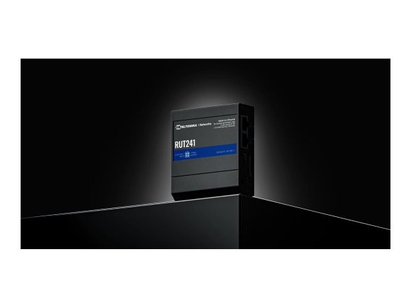 Teltonika RUT241 - Router di rete cellulare - Nero - Alluminio - Plastica - Guida per DIN - Industri