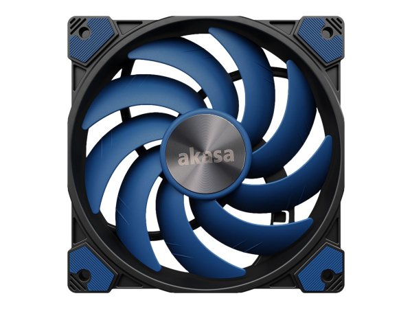 Akasa Alucia Sc Computergehäuse - Prozessor Ventilator 14 cm Schwarz - Blau 1 Stueck e - Case fan -