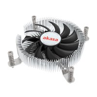 Akasa Intel LGA1700 - Raffreddatore ibrido - 7,5 cm - 15 dB - 30,75 dB - 23,45 pdc/min - Alluminio -