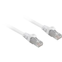 Sharkoon Cat.6a SFTP - 15 m - Cat6a - S/FTP (S-STP) - RJ-45 - RJ-45 - Bianco
