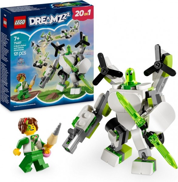 LEGO 71487 DREAMZzz Z-Blob's Roboter- und Fahrzeugabenteuer