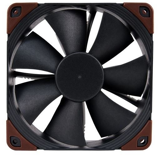 Noctua NF-F12 IndustrialIPPC-2000 - Ventilatore - 12 cm - 2000 Giri/min - 121,8 m³/h - Nero - Marron