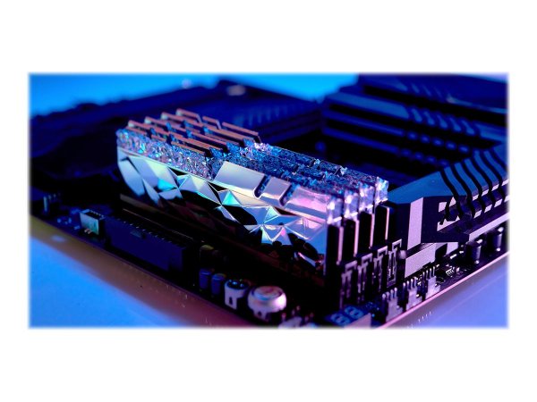 G.Skill Trident Z Royal F4-3600C16Q-64GTESC - 64 GB - 4 x 16 GB - DDR4 - 3600 MHz - 288-pin DIMM - A