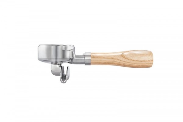 Gaggia Holzsiebträger Doppelaus- lauf Edelstahl und Eschenholz