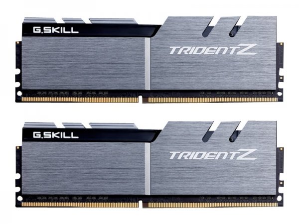 G.Skill 32GB DDR4-3200 - 32 GB - 2 x 16 GB - DDR4 - 3200 MHz - 288-pin DIMM - Nero - Oro - Argento