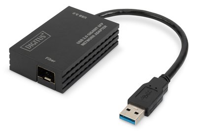 DIGITUS USB 3.0 Gigabit SFP Netzwerkadapter - Adattatore - Digitale/dati