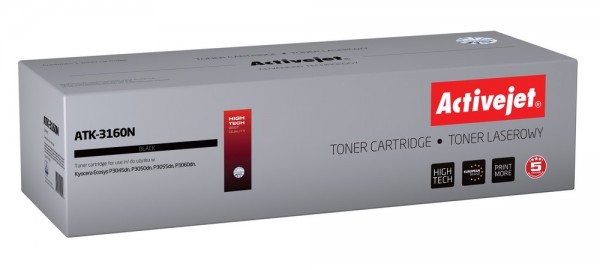 Activejet ATK-3160N Toner Kyocera TK-3160 Replacement Supreme - Compatibile - Unità toner