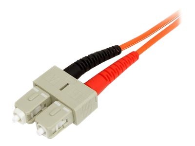 StarTech.com Multimode 50/125 Duplex Fiber Patch Cable LC - SC - Cavo - Rete