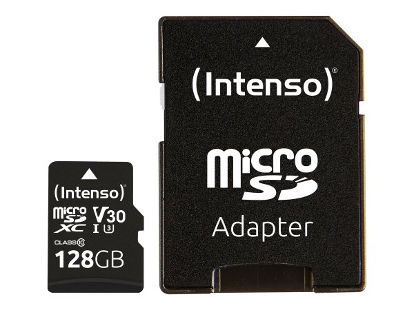 Intenso microSDXC 128GB Class 10 UHS-I Professional - Extended Capacity SD (MicroSDHC) - 128 GB - Mi