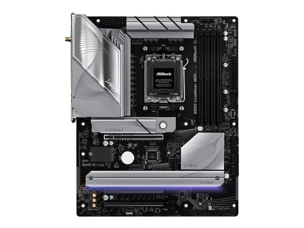 ASRock Am5 B850 LiveMixer WiFi - Scheda madre - AMD Sockel AM5 (Ryzen Zen4)