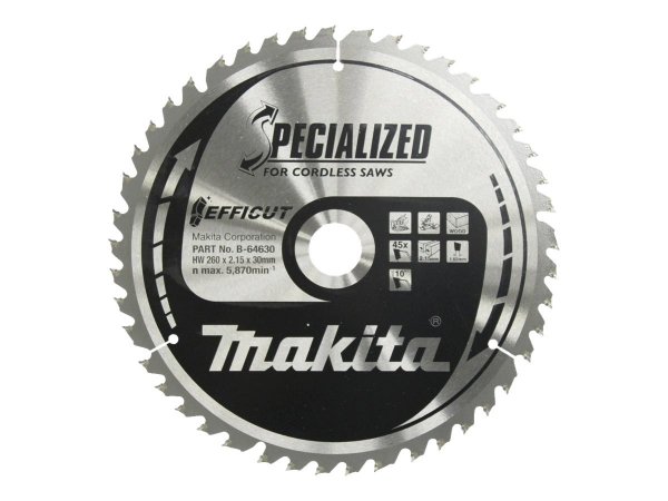Makita B-64630 - 26 cm - 3 cm - 2,15 mm - 5870 Giri/min - 1 pz