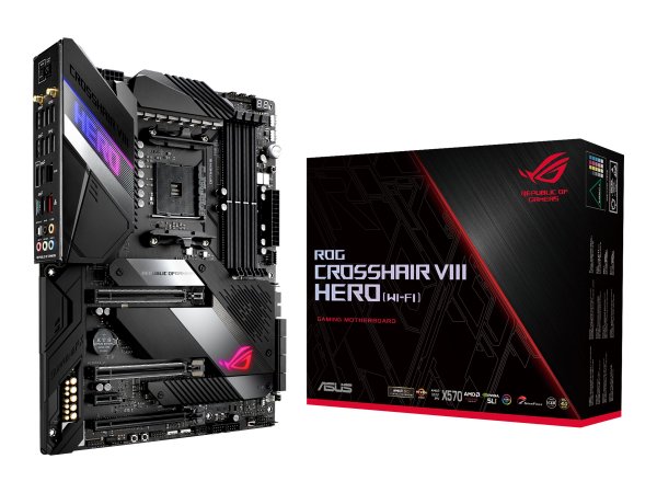 ASUS ROG Crosshair VIII Hero (WI-FI) - AMD - Socket AM4 - AMD Ryzen 2000 Series - AMD Ryzen 3000 Ser
