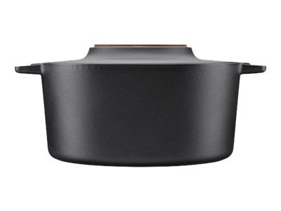 Fiskars Norden - 6 L - Nero - Ghisa - Smaltato - Ceramica - Gas - Alogena - Induzione - 270 °C