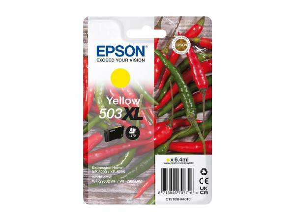 Epson 503XL - Resa elevata (XL) - 6,4 ml - 1 pz - Confezione singola