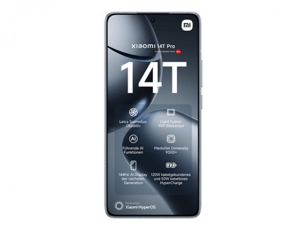 Xiaomi 14T Pro - Titan Blue - Telekom - Smartphone - 512 GB
