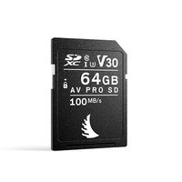 Angelbird Technologies AV PRO SD V30 - 64 GB - SDXC - UHS-I - 100 MB/s - 52 MB/s - V30