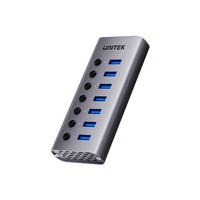 Unitek International USB-A 3.0 5 Gbps Hub mit 7-in-1 Schalter Unitek H1314A01-EU