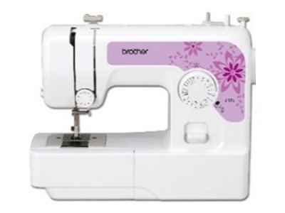 Brother J17s - Bianco - Macchina da cucire semiautomatica - Cucito - 4 tempi - 4 mm - Pulsanti