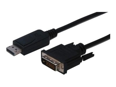 DIGITUS Cavo adattatore DisplayPort - 5 m - DisplayPort - DVI-D - Nichel - 1.1a - Rame