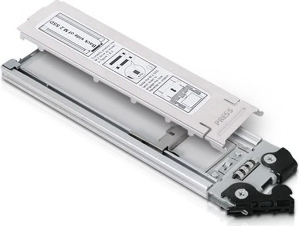 Icy Dock MB840TP-B - Box esterno SSD - M.2 - M.2 - Alluminio - Nero