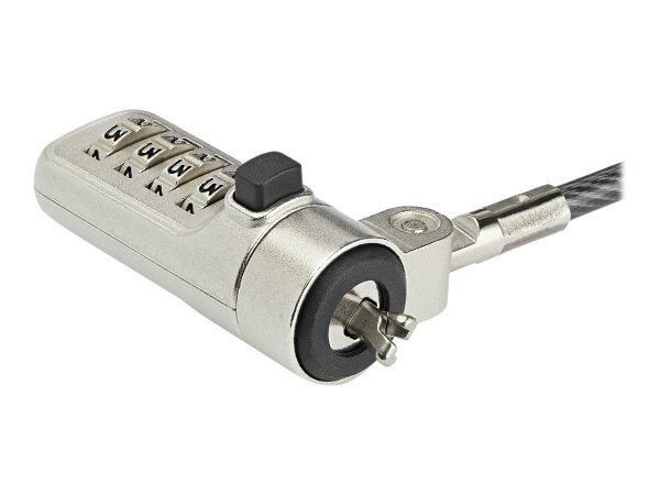 StarTech.com Lucchetto Combinazione per Portatile - Cavo di Sicurezza a 4 cifre per slot-lock - 2,04