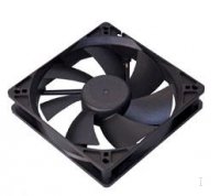 Akasa Black 12cm case fan - Ventilatore - Nero