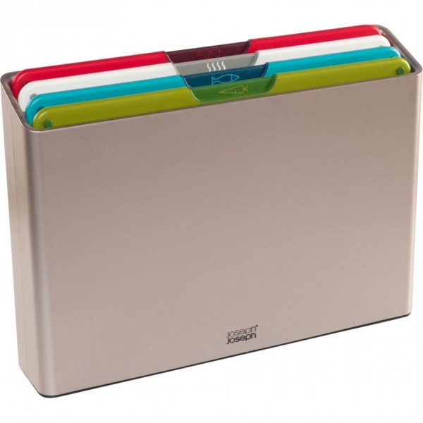 Joseph Joseph Folio Icon 4-tlg. Schneidebrett-Set Groß