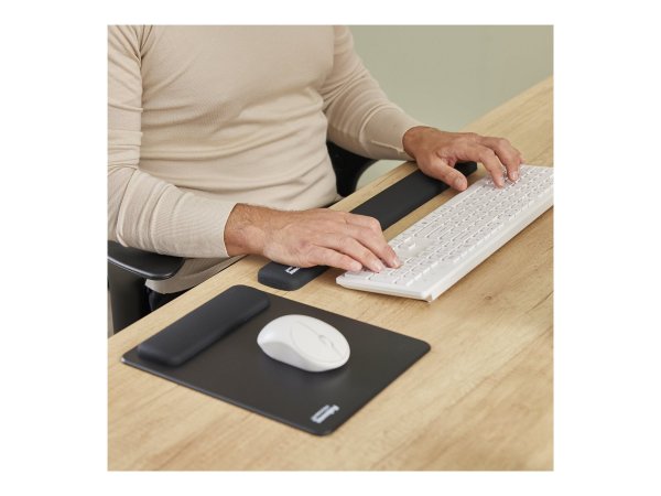 Fellowes Breyta Xl Mauspad schwarz mit Handgelenkauflage