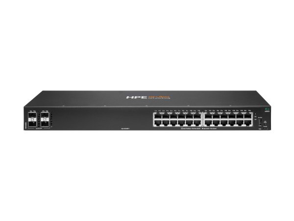 HPE Networking CX 6000 24p 10M/100M/1G 4p SFP 1G Switch - Interruttore - 1 Gbps